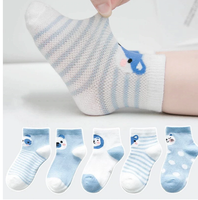 Chaussettes bleues Assorties (5 paires)