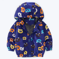 Blouson Oursons  marine (set de 4 blousons)