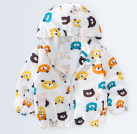Blouson Oursons  blanc (set de 4 blousons)