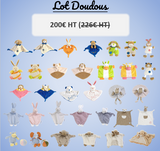 Lot Doudous 200€