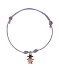 cadeau naissance coffret bijou bébé ou maman bracelet pendentif petite fille rose doudou lapin