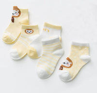 Chaussettes  jaune Assorties