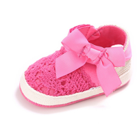 ESPADRILLES DENTELLE roses (set de 3 paires)