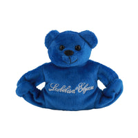 peluche mini ours bleu magnet