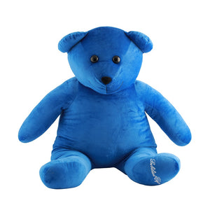 peluche ours bleu géant 75cm