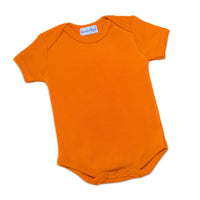 body bébé coton orange cadeau naissance
