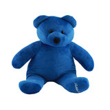 cadeau naissance bébé grande peluche ours bleu